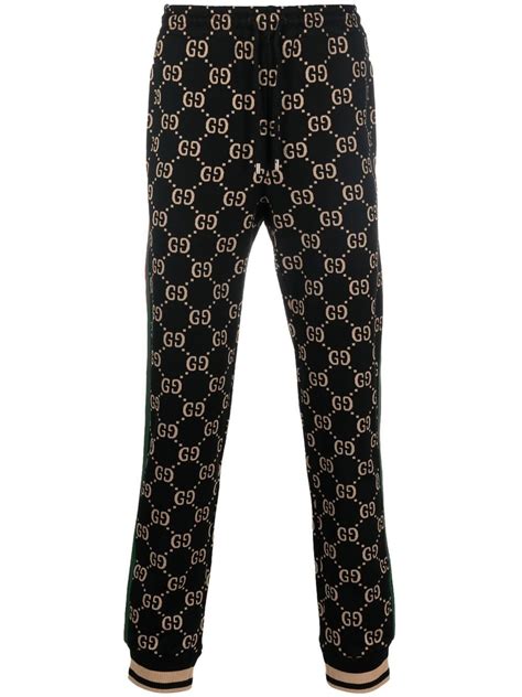 gucci mens sweatpants|farfetch gucci sweatpants.